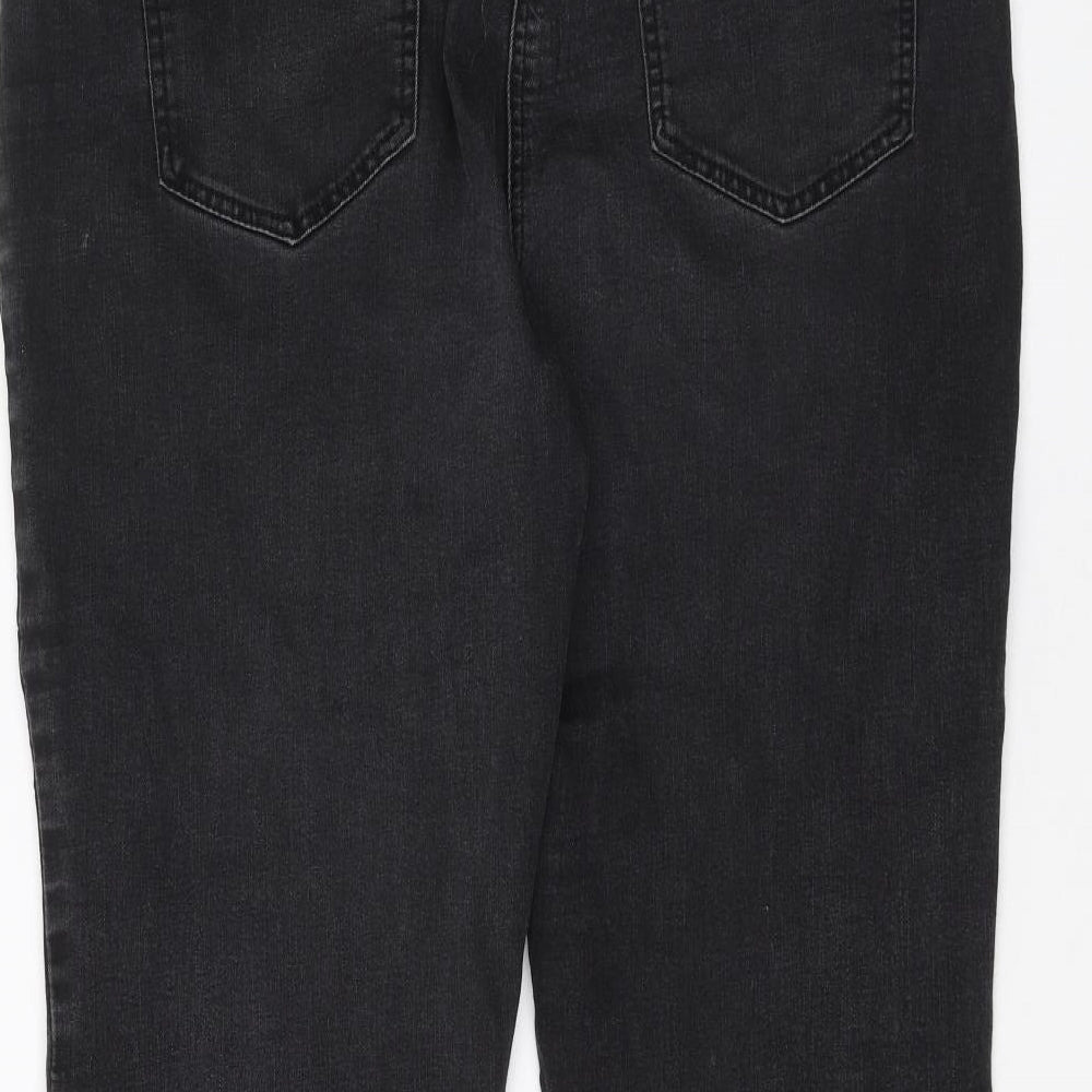 M&Co Womens Black   Straight Jeans Size 18 L29 in