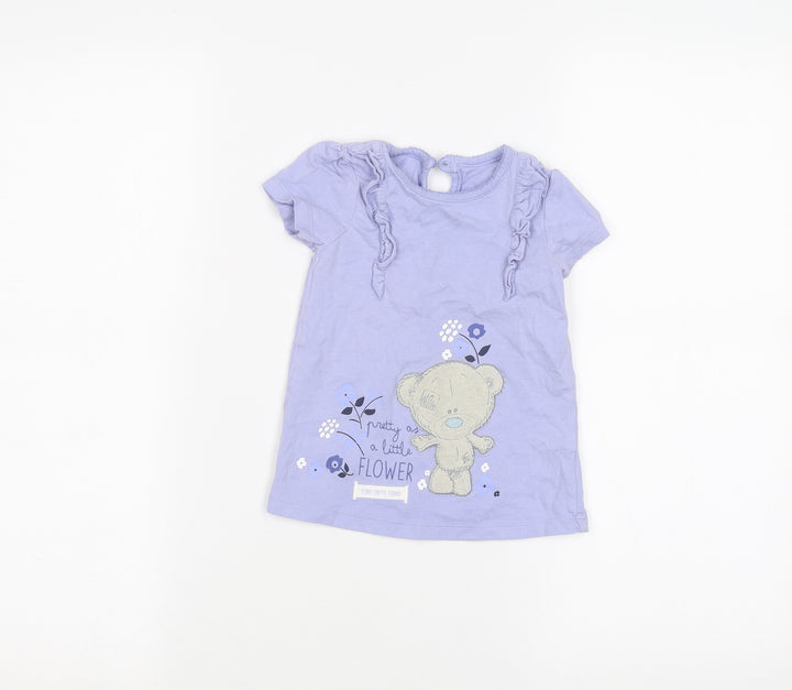George Baby Blue   Basic T-Shirt Size 9-12 Months