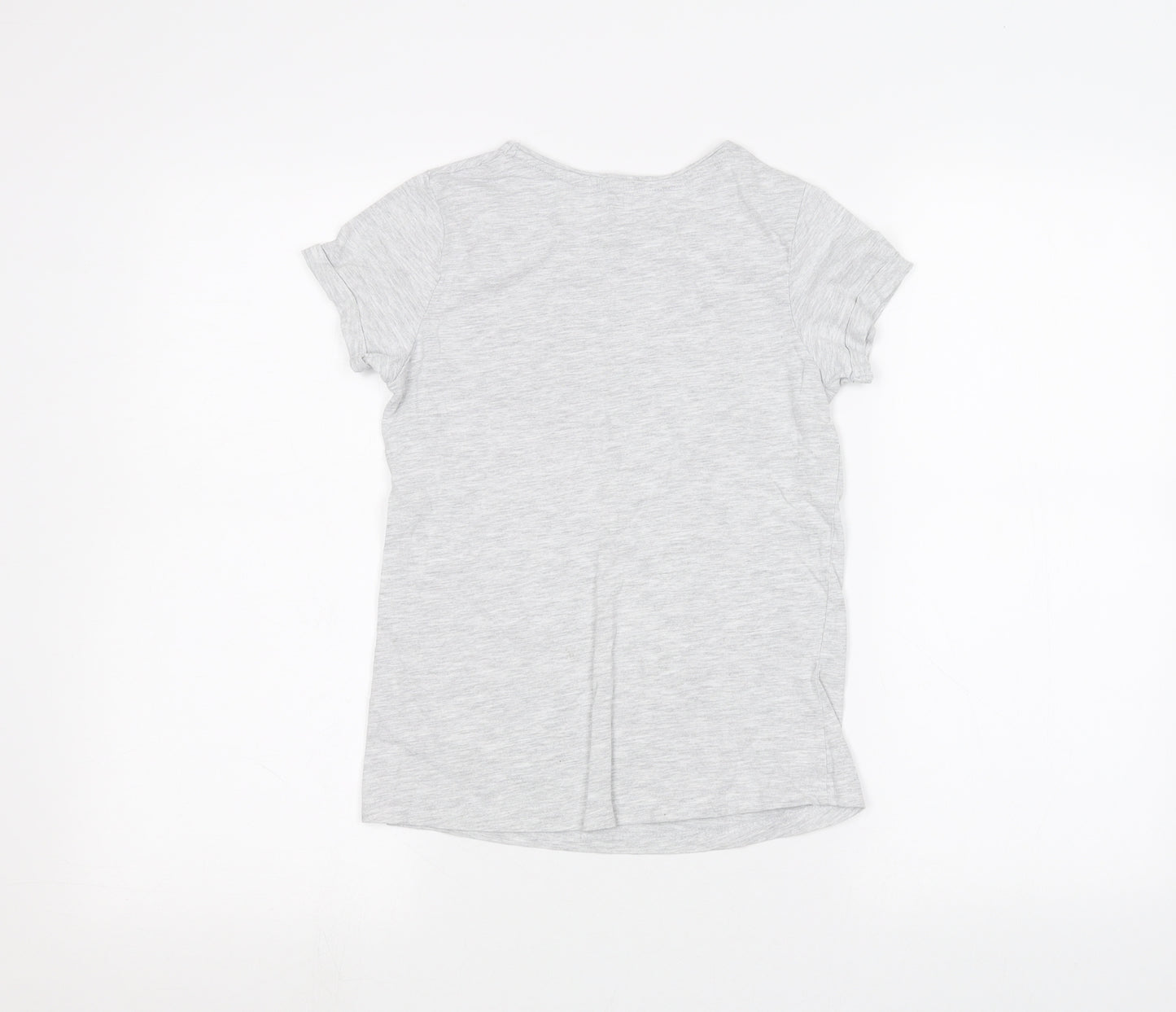 Primark Girls Grey   Basic T-Shirt Size 10-11 Years
