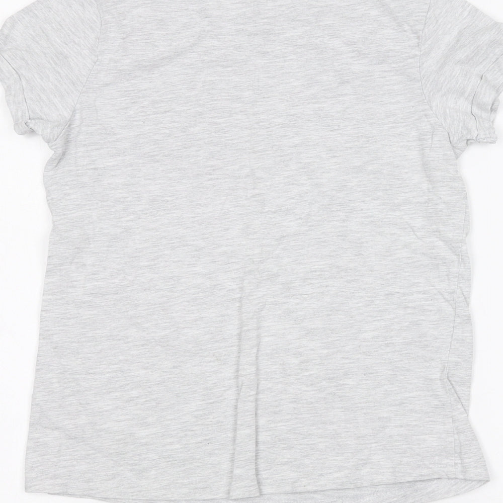 Primark Girls Grey   Basic T-Shirt Size 10-11 Years