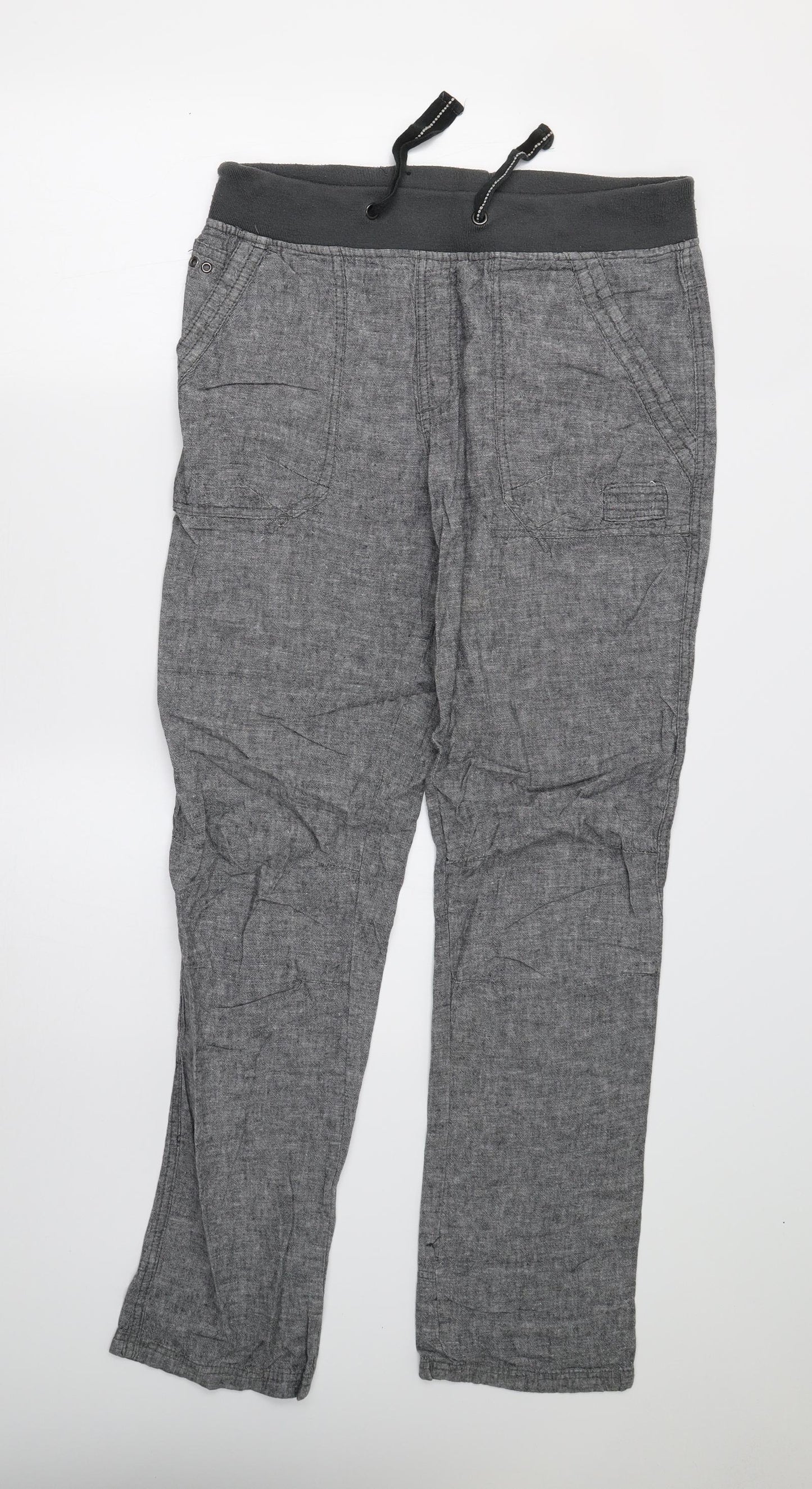 Primark Womens Grey   Trousers  Size 34 L32 in