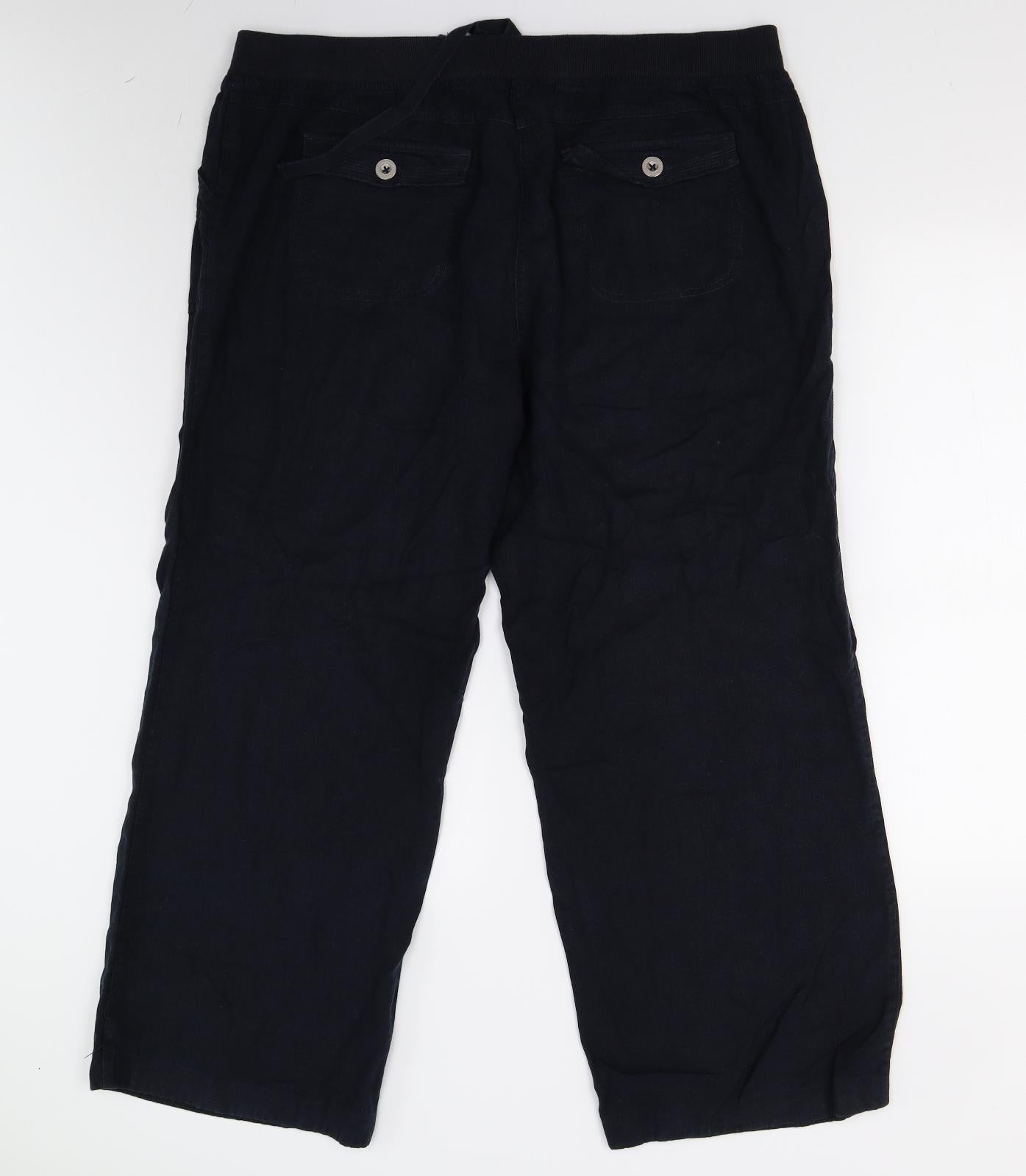 Kaleidscope Womens Blue   Trousers  Size 20 L27 in