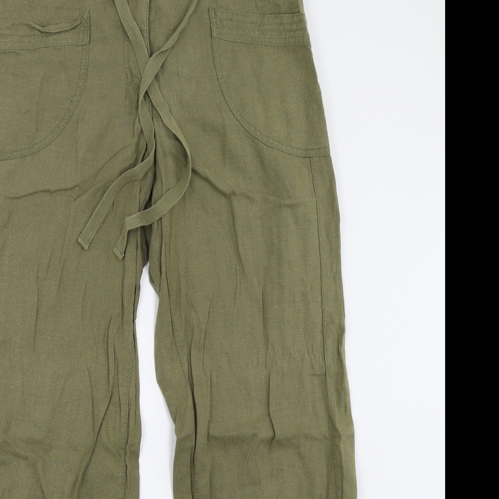 NEXT Womens Green   Trousers  Size 12 L30 in