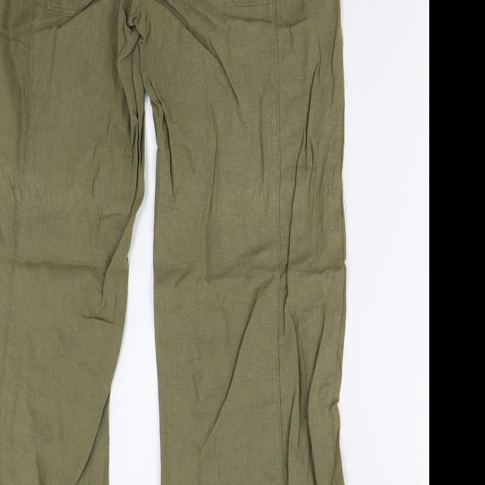 NEXT Womens Green   Trousers  Size 12 L30 in