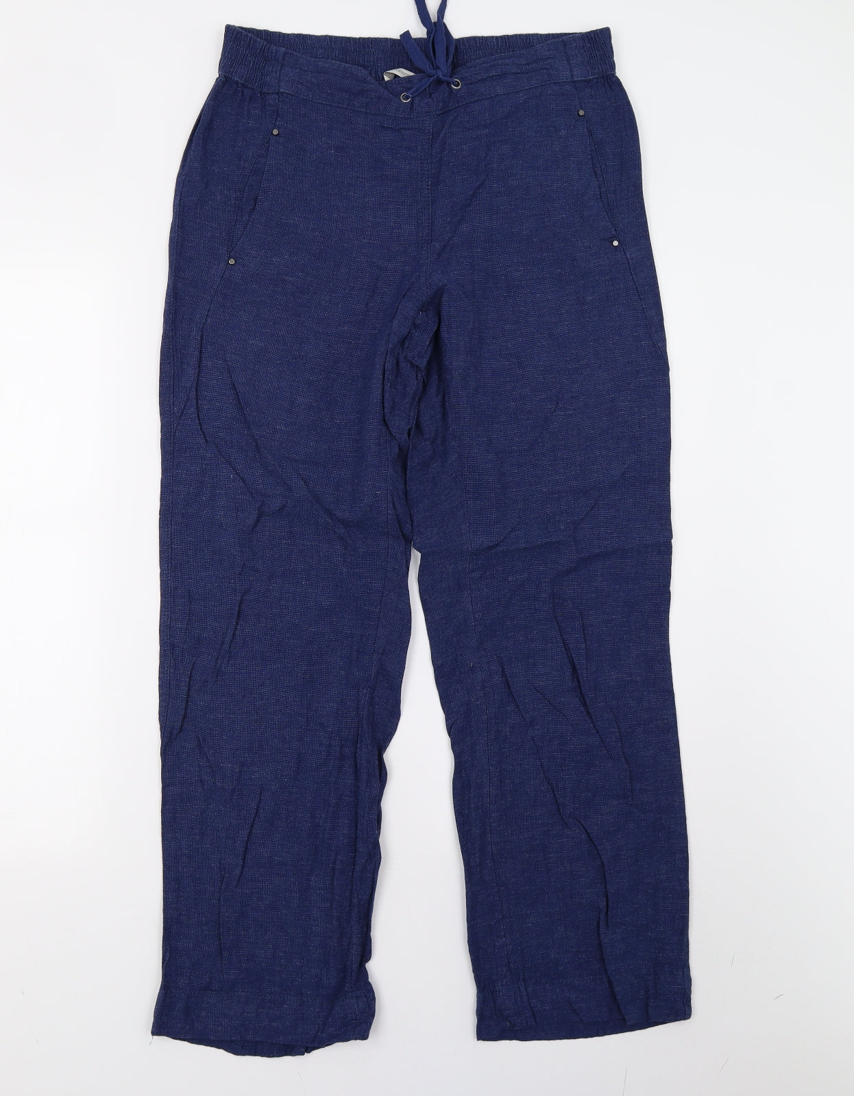 George Womens Blue   Trousers  Size 10 L28 in