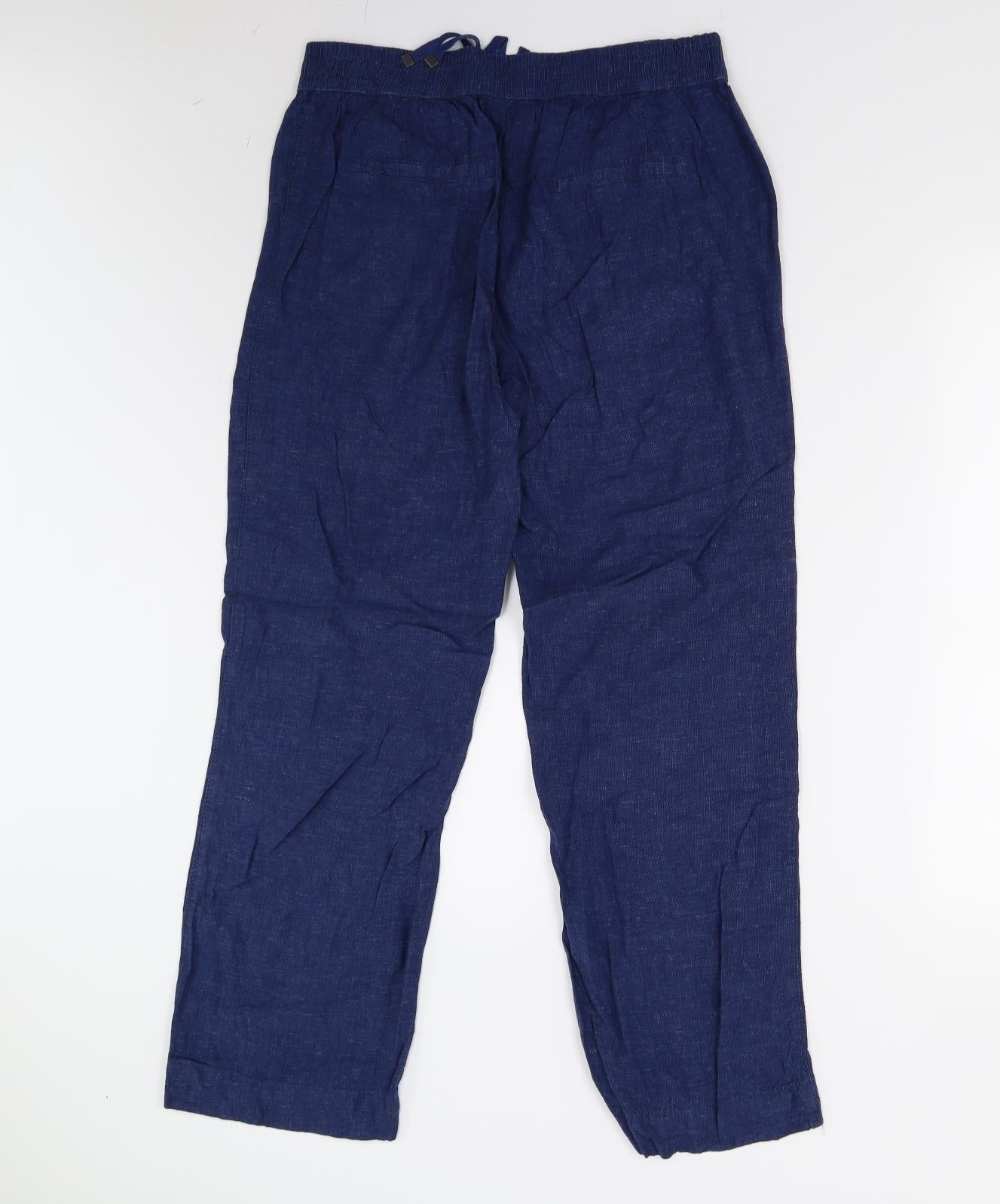 George Womens Blue   Trousers  Size 10 L28 in