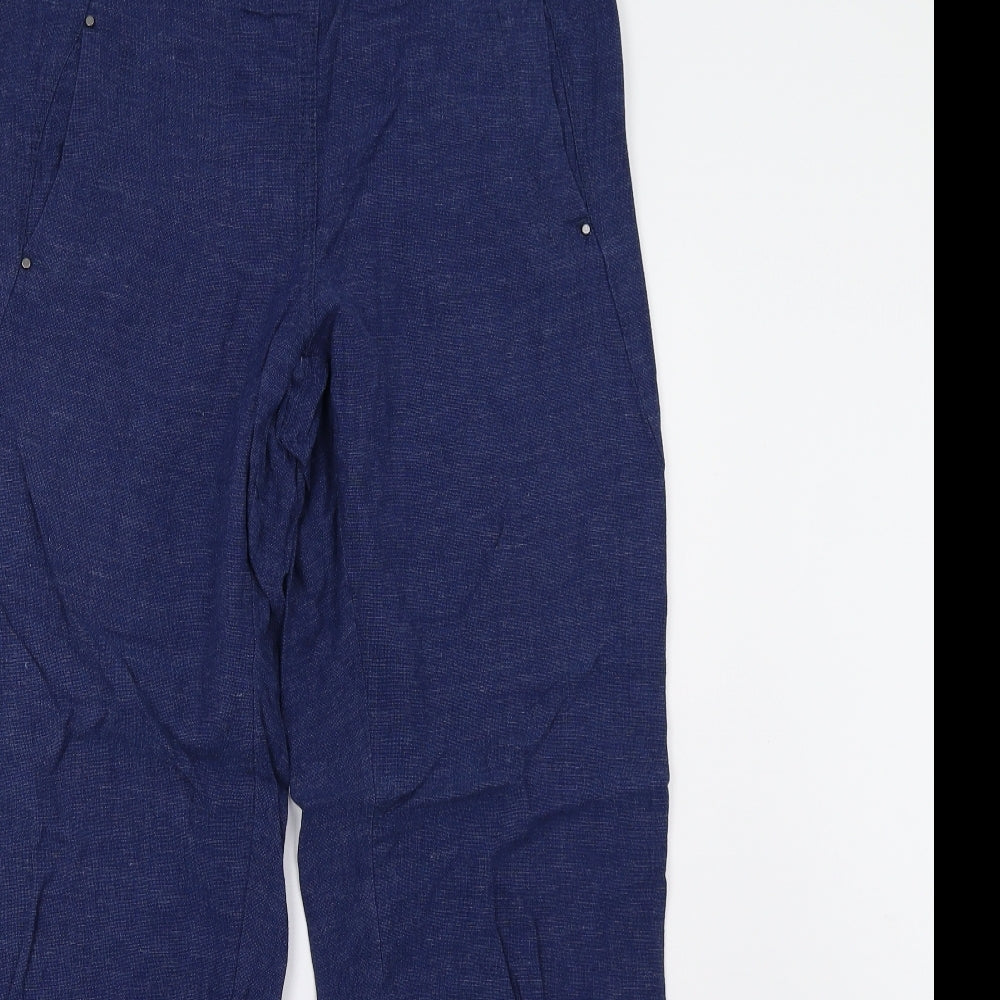 George Womens Blue   Trousers  Size 10 L28 in