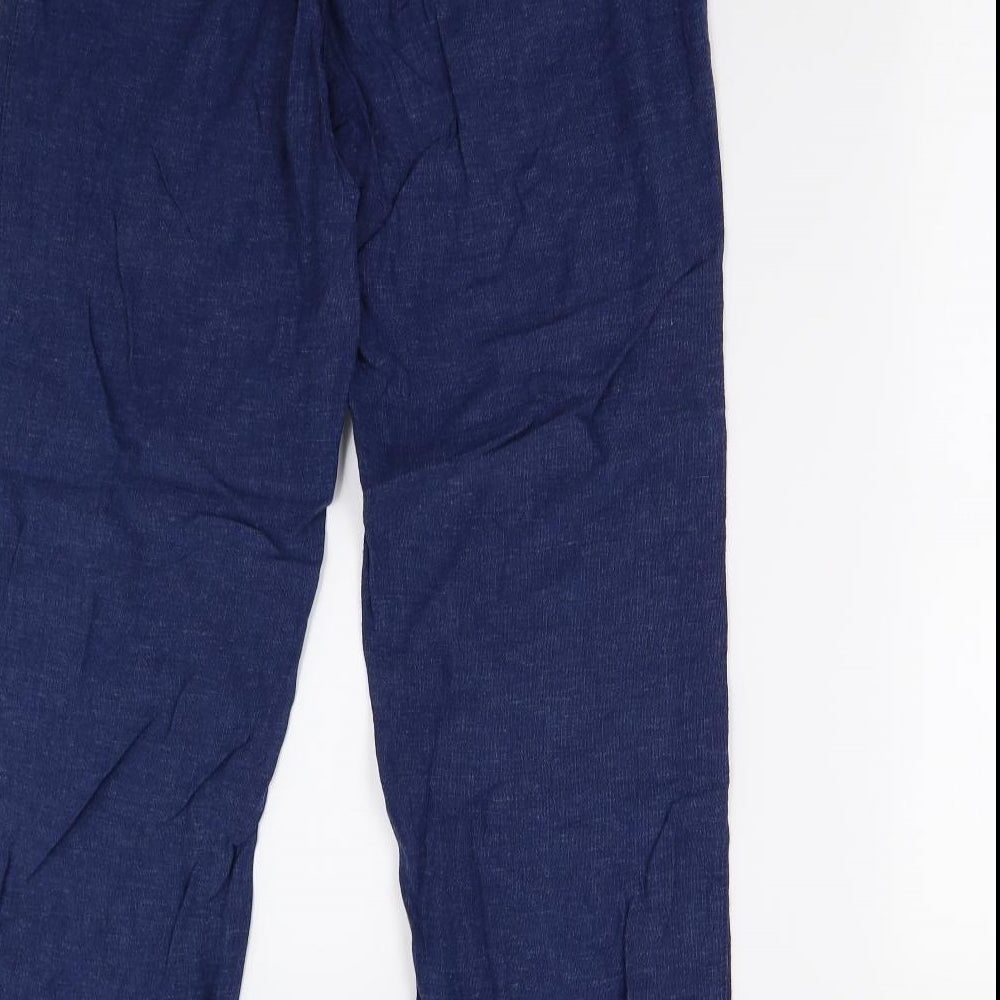 George Womens Blue   Trousers  Size 10 L28 in