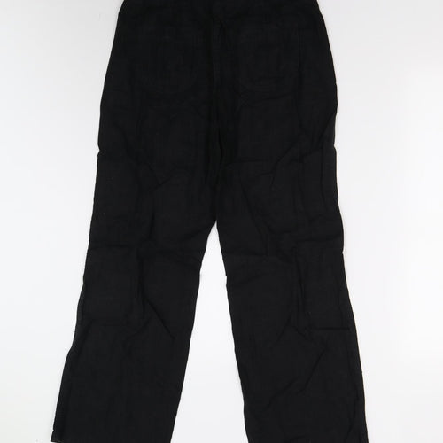 M&S Womens Black   Trousers   L29 in