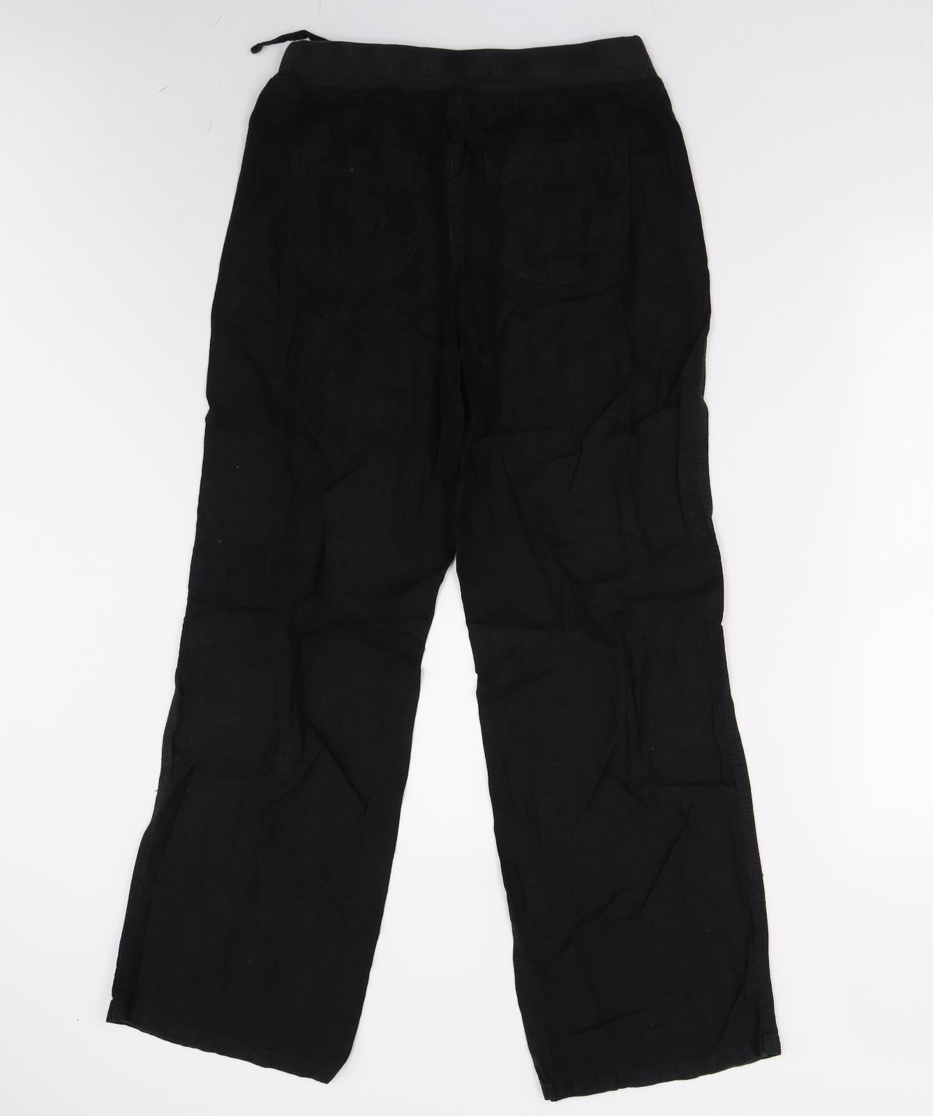 M&S Womens Black   Trousers   L29 in