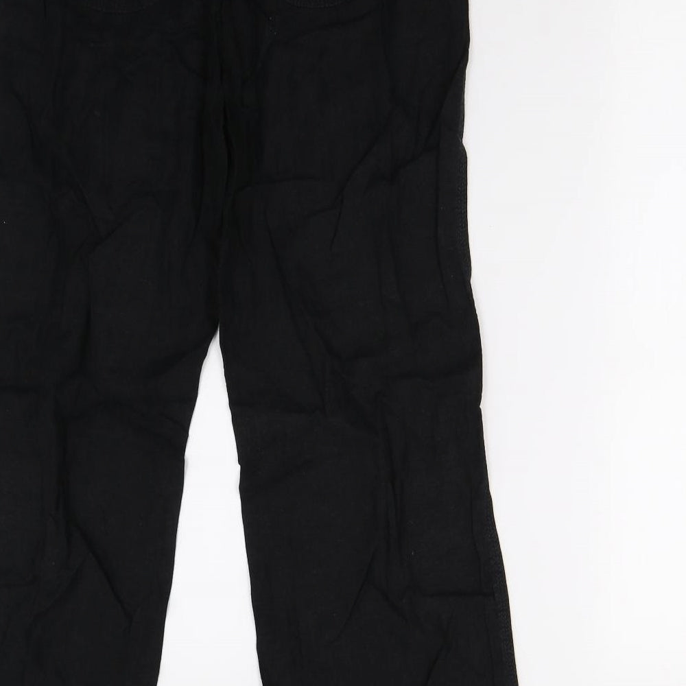 M&S Womens Black   Trousers   L29 in