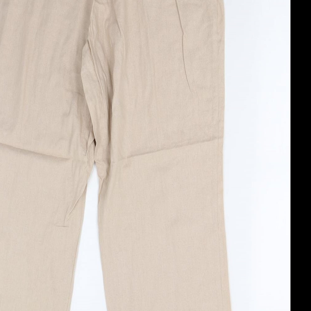 Classic Womens Beige   Trousers  Size 20 L27 in