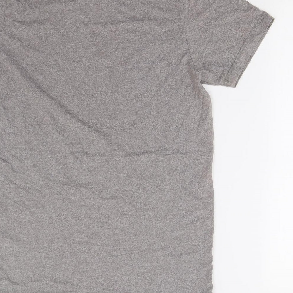 Lee Cooper Mens Grey    T-Shirt Size L