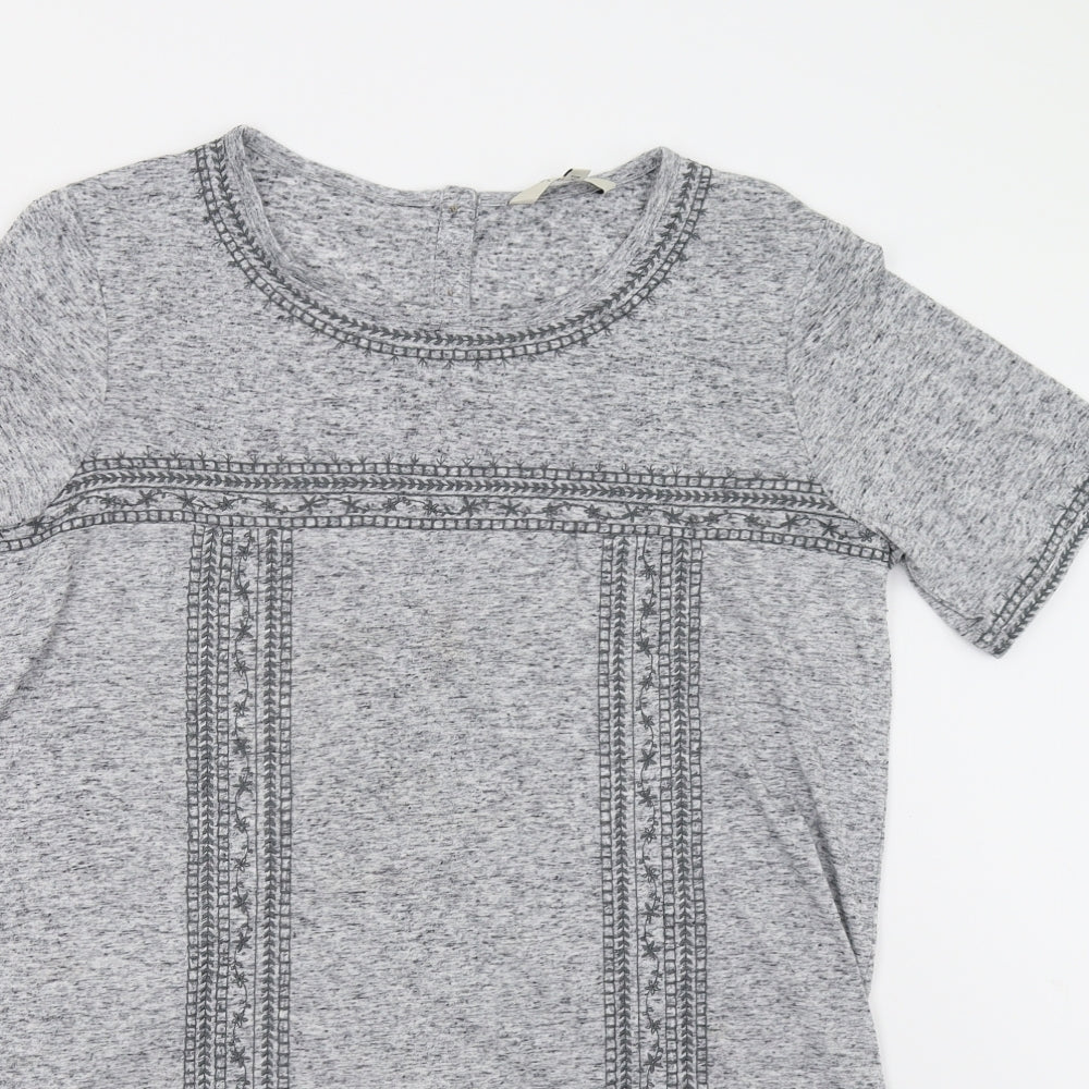 NEXT Womens Grey   T-Shirt Dress  Size 14