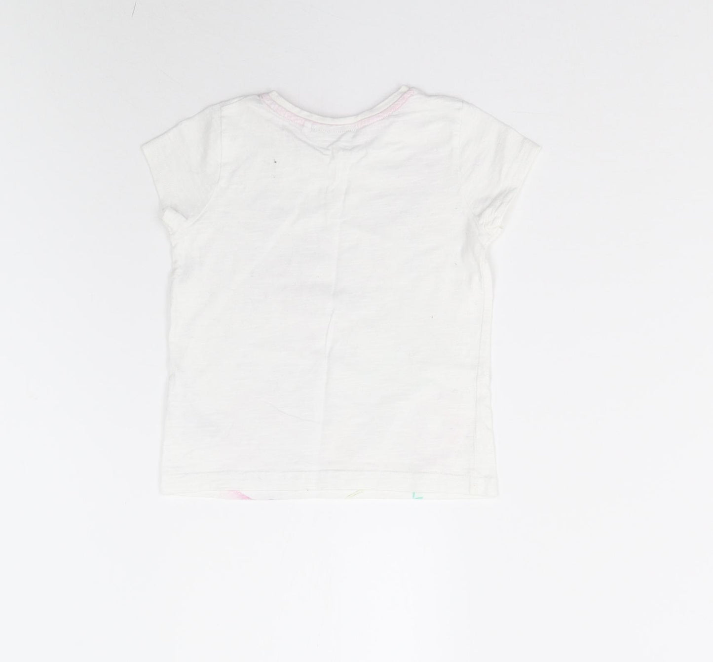 NEXT Baby White   Basic T-Shirt Size 18-24 Months  - Bunny