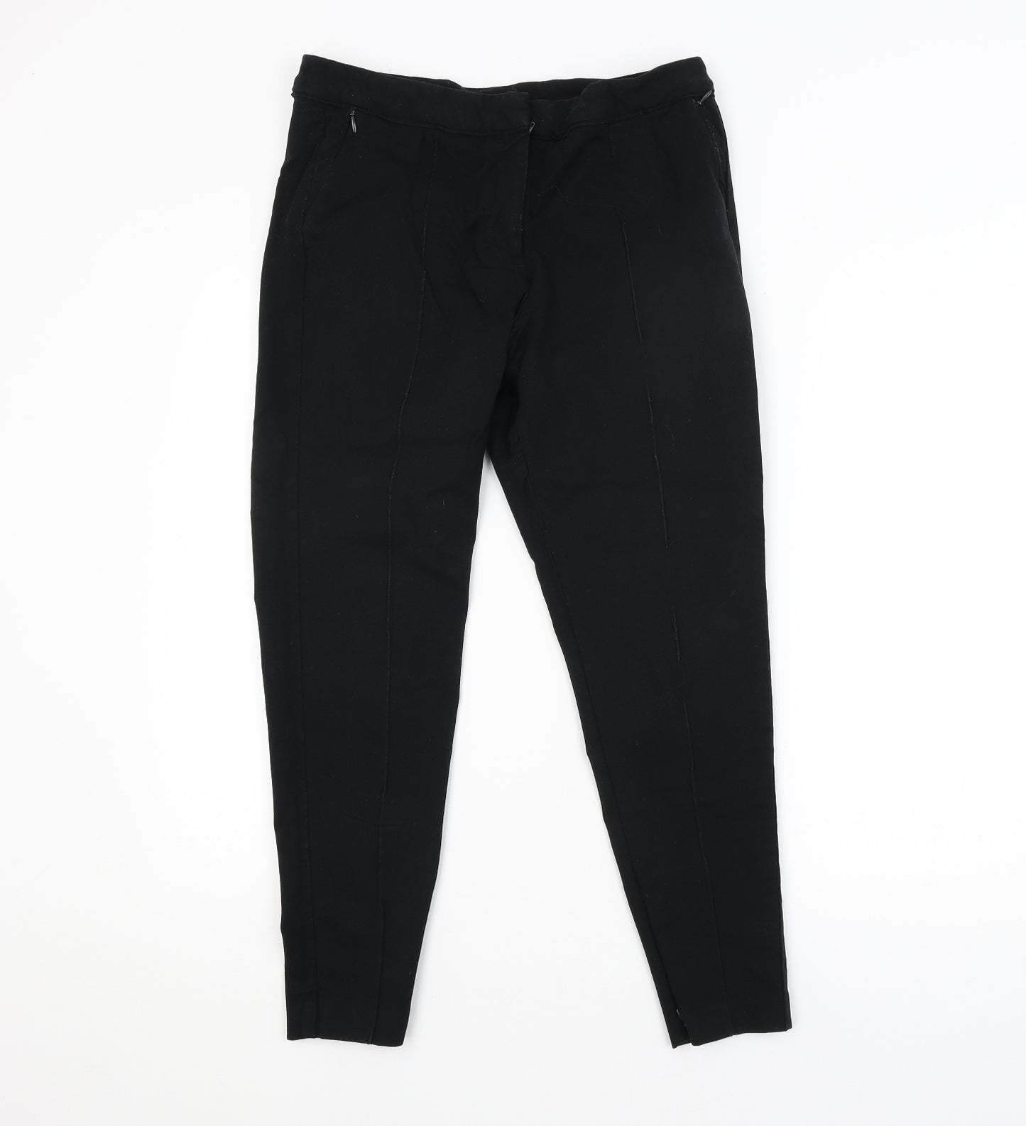 M&S Womens Black   Trousers   L26 in