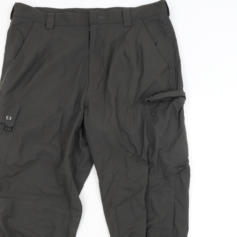 Preworn Mens Grey   Cargo Trousers Size 54 L27 in