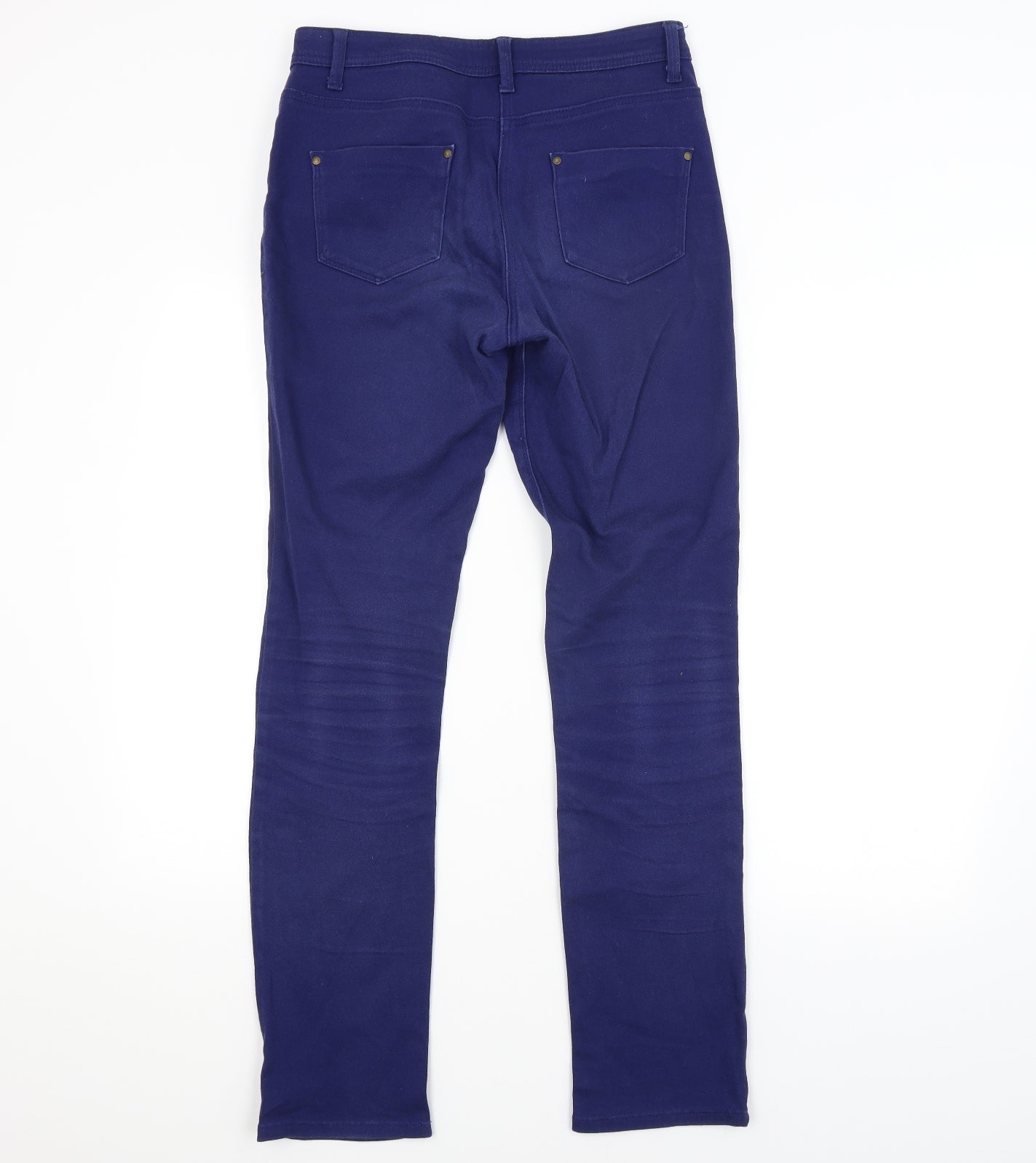 M&CO. Womens Blue   Straight Jeans Size 10 L30 in