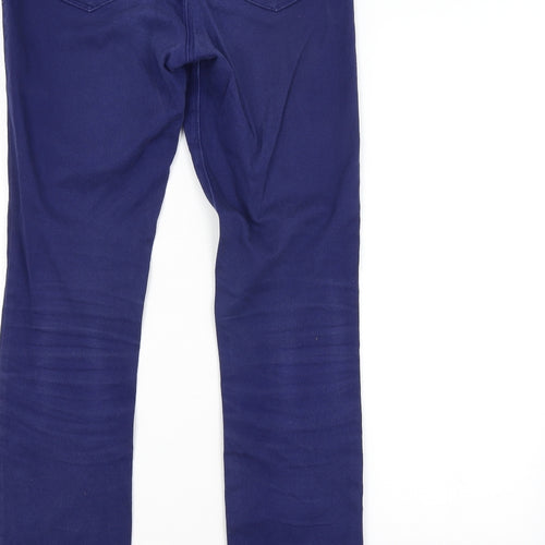 M&CO. Womens Blue   Straight Jeans Size 10 L30 in