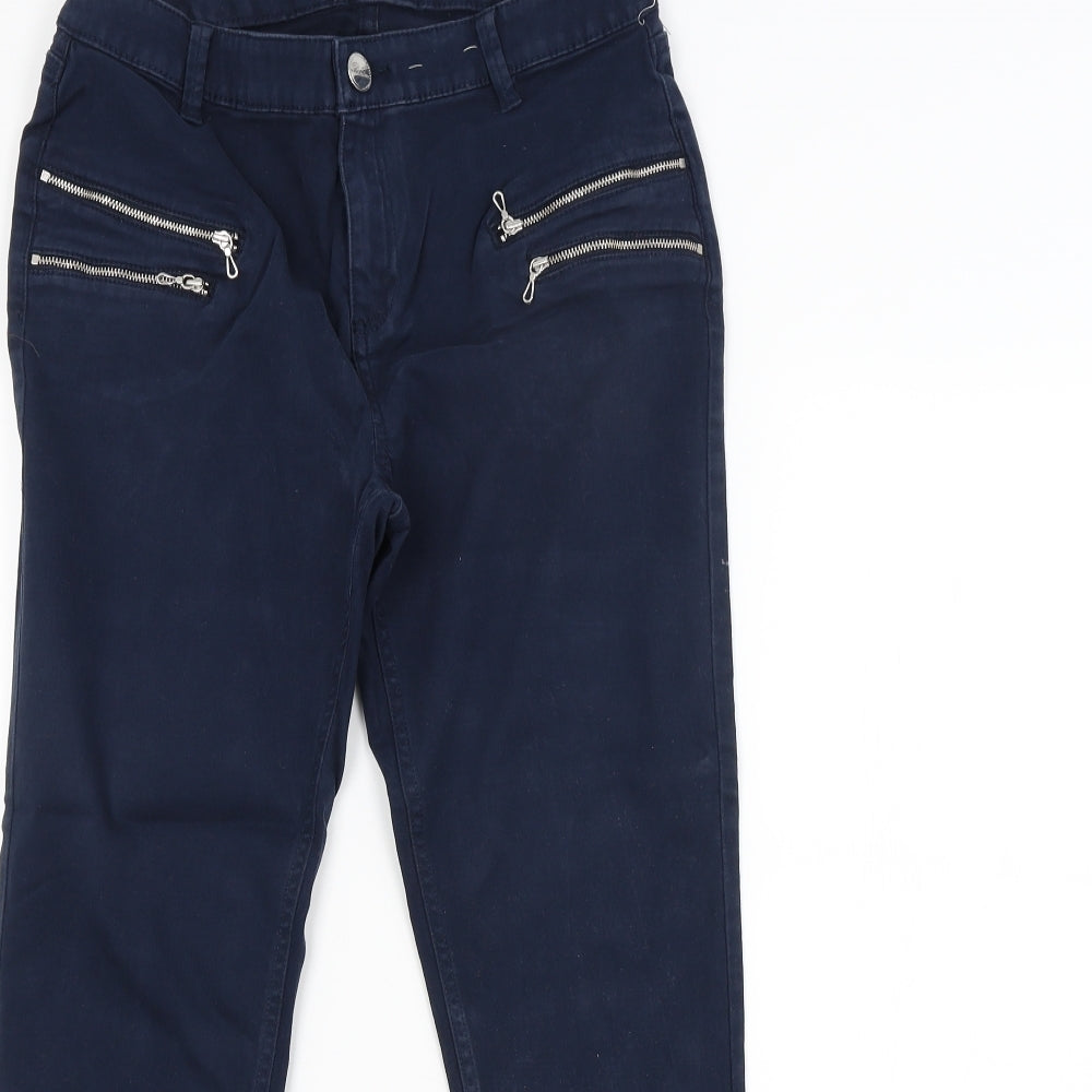 F&F Womens Blue   Straight Jeans Size 12 L26 in