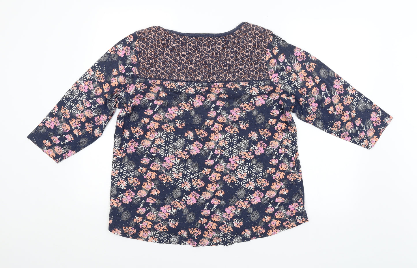 Per Una Womens Multicoloured Floral  Basic Blouse Size 22
