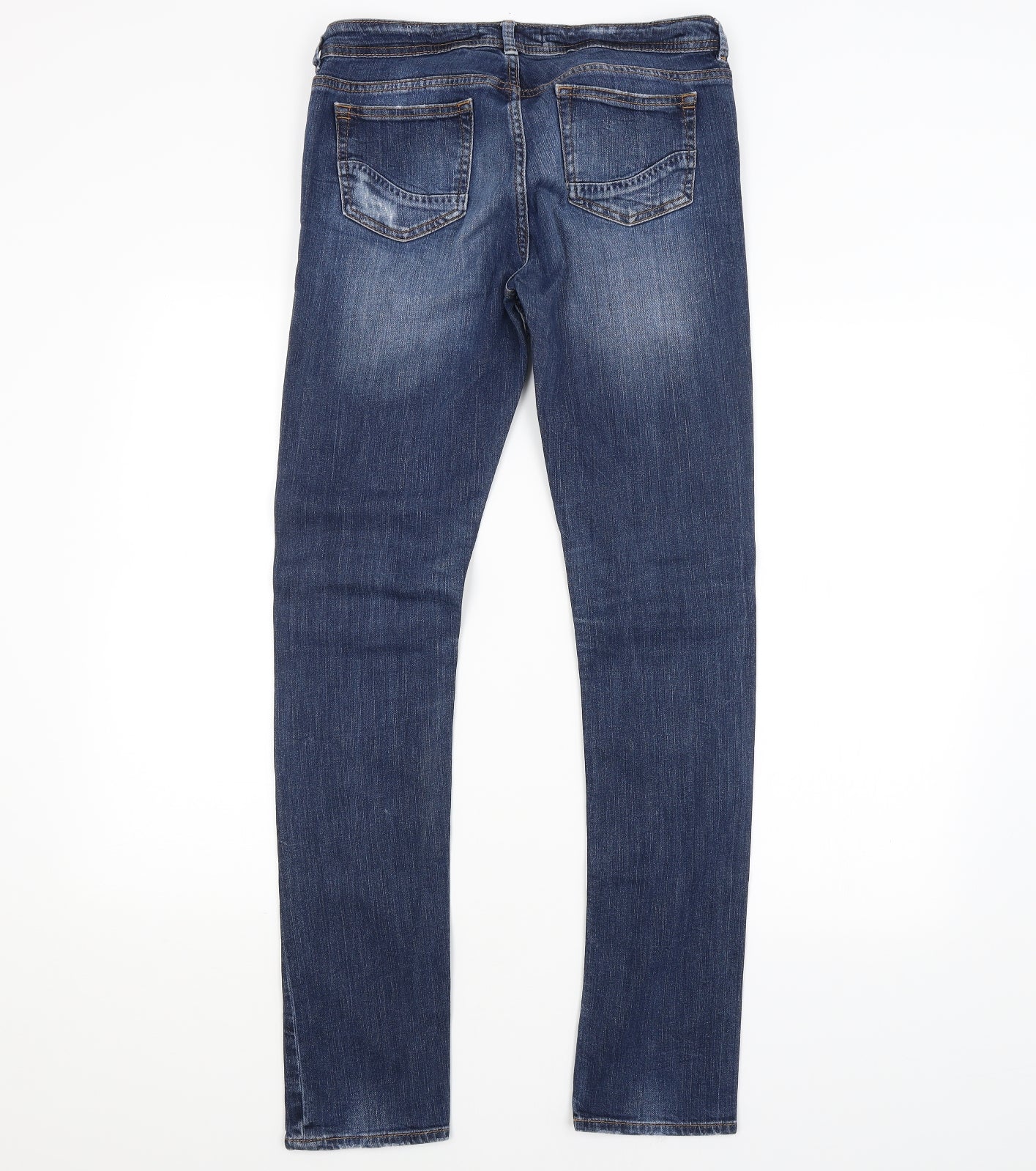 FATFACE Womens Blue   Straight Jeans Size 10 L31 in