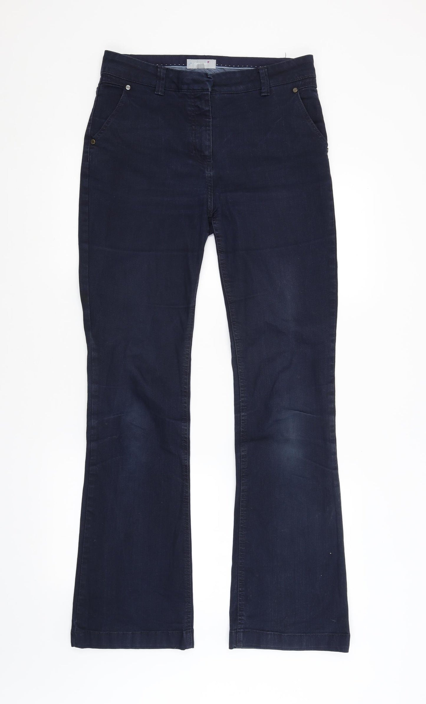 Per Una Womens Blue   Straight Jeans Size 10 L31 in