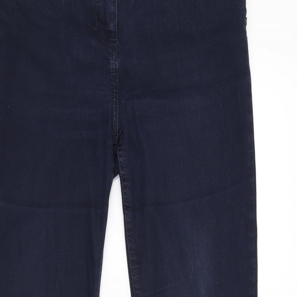 Per Una Womens Blue   Straight Jeans Size 10 L31 in