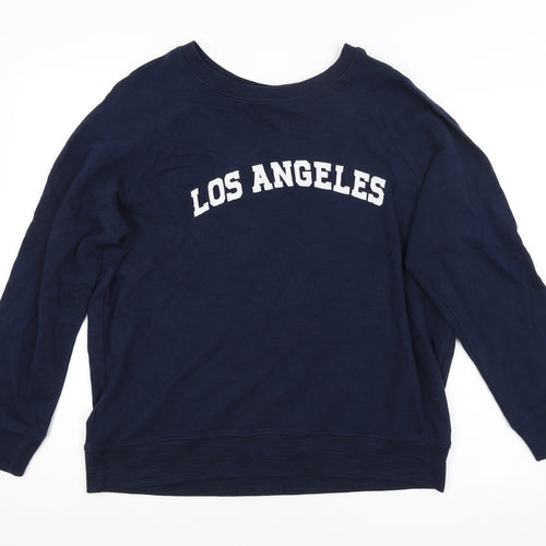 M&S Womens Blue   Pullover Jumper Size 18  - LOS ANGELES