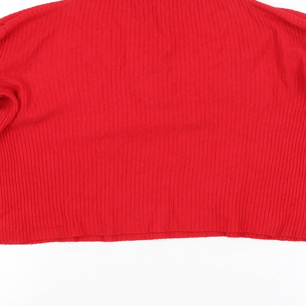 CHERRY KOKO Womens Red   Full Zip Jumper Size S