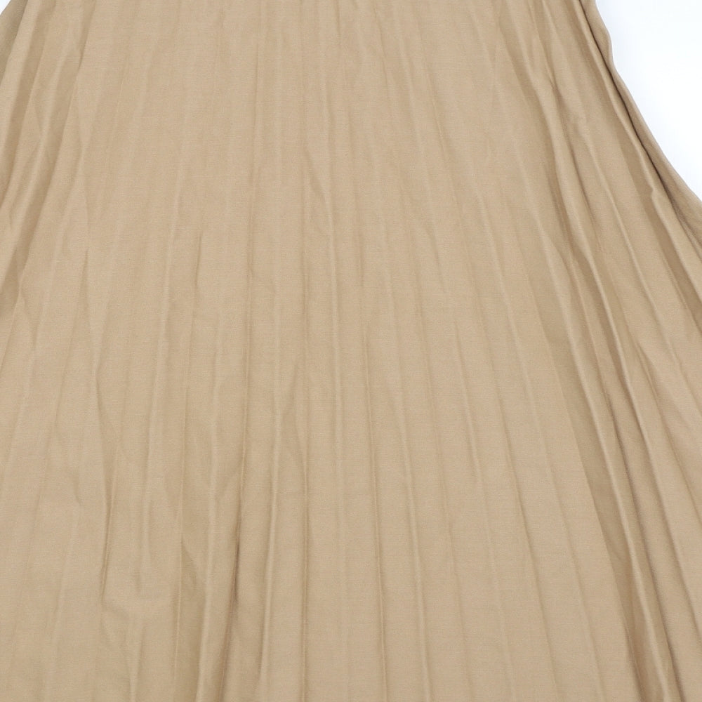 Primark Womens Brown   A-Line Skirt Size 10