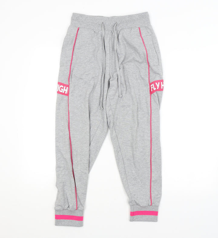 STUDIOFIT Womens Grey Sweatpants Trousers Size M L24 in