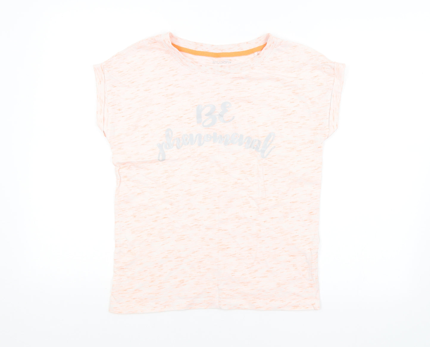 STUDIOFIT Womens Multicoloured   Basic T-Shirt Size S  - BE PHENOMENAL