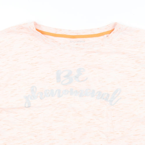 STUDIOFIT Womens Multicoloured   Basic T-Shirt Size S  - BE PHENOMENAL