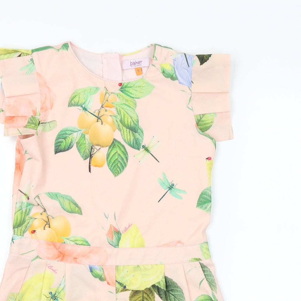 TED BAKERM Girls Multicoloured Flecked  Playsuit One-Piece Size 11 Years