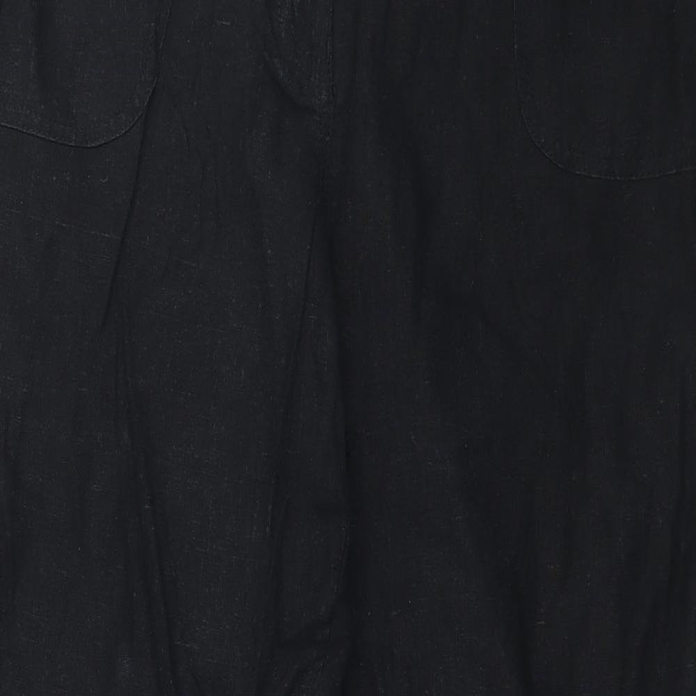 Debenhams Womens Black   Trousers  Size 16 L30 in