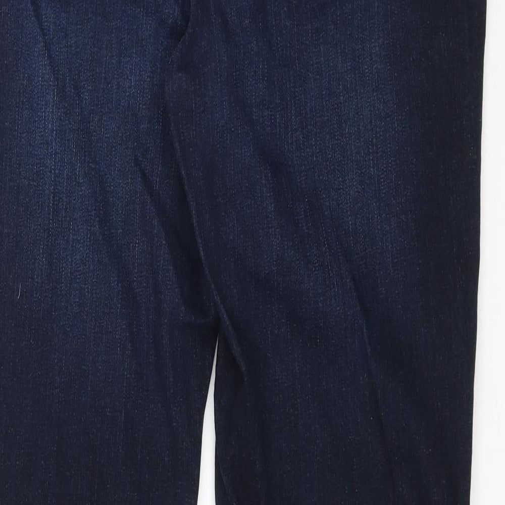 By Very Womens Blue  Denim Bootcut Jeans Size 12 L30.5 in