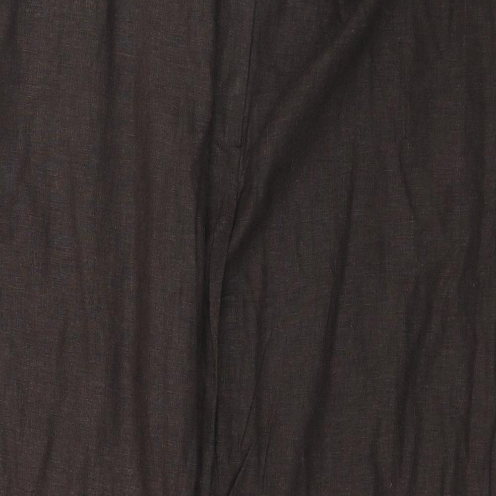 Marks and Spencer Womens Brown   Trousers  Size 18 L29 in