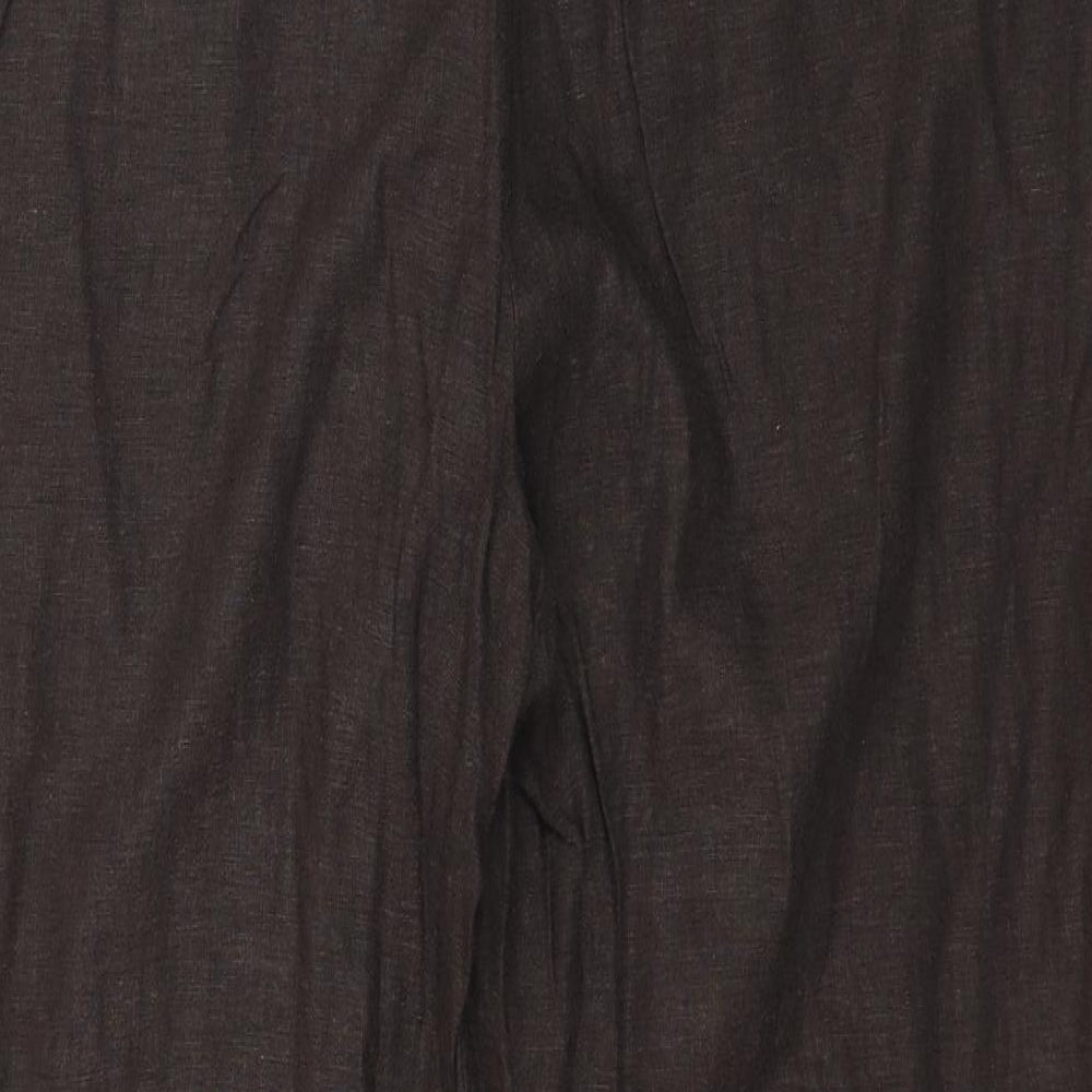 Marks and Spencer Womens Brown   Trousers  Size 18 L29 in