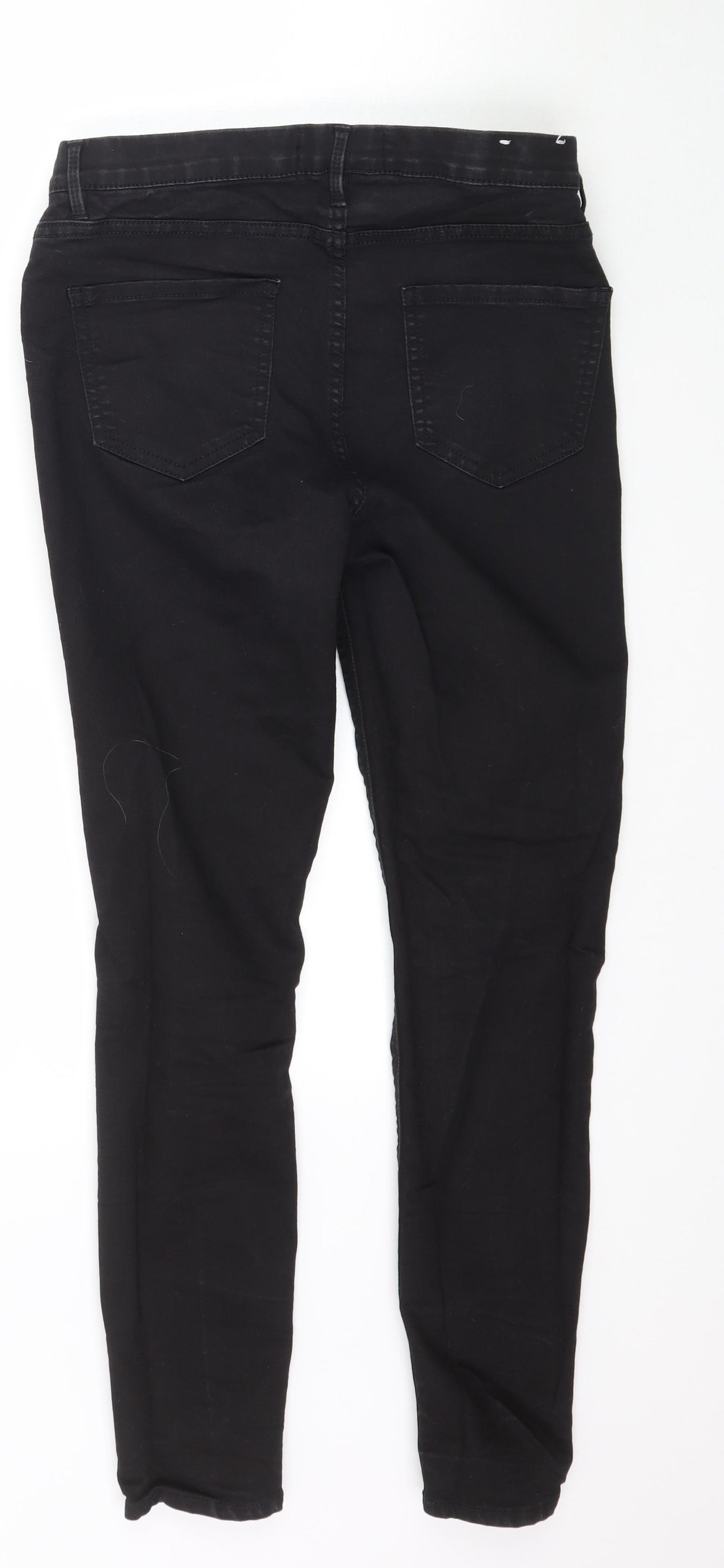 New Look Womens Black  Denim Jegging Jeans Size 10 L26 in