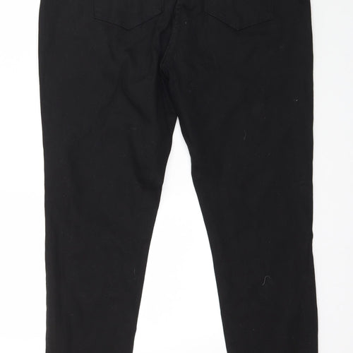 NEXT Womens Black  Denim Skinny Jeans Size 18 L31 in