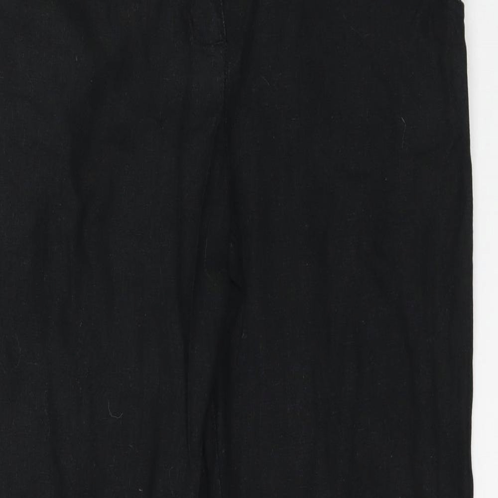 EA Womens Black   Trousers  Size 12 L31 in