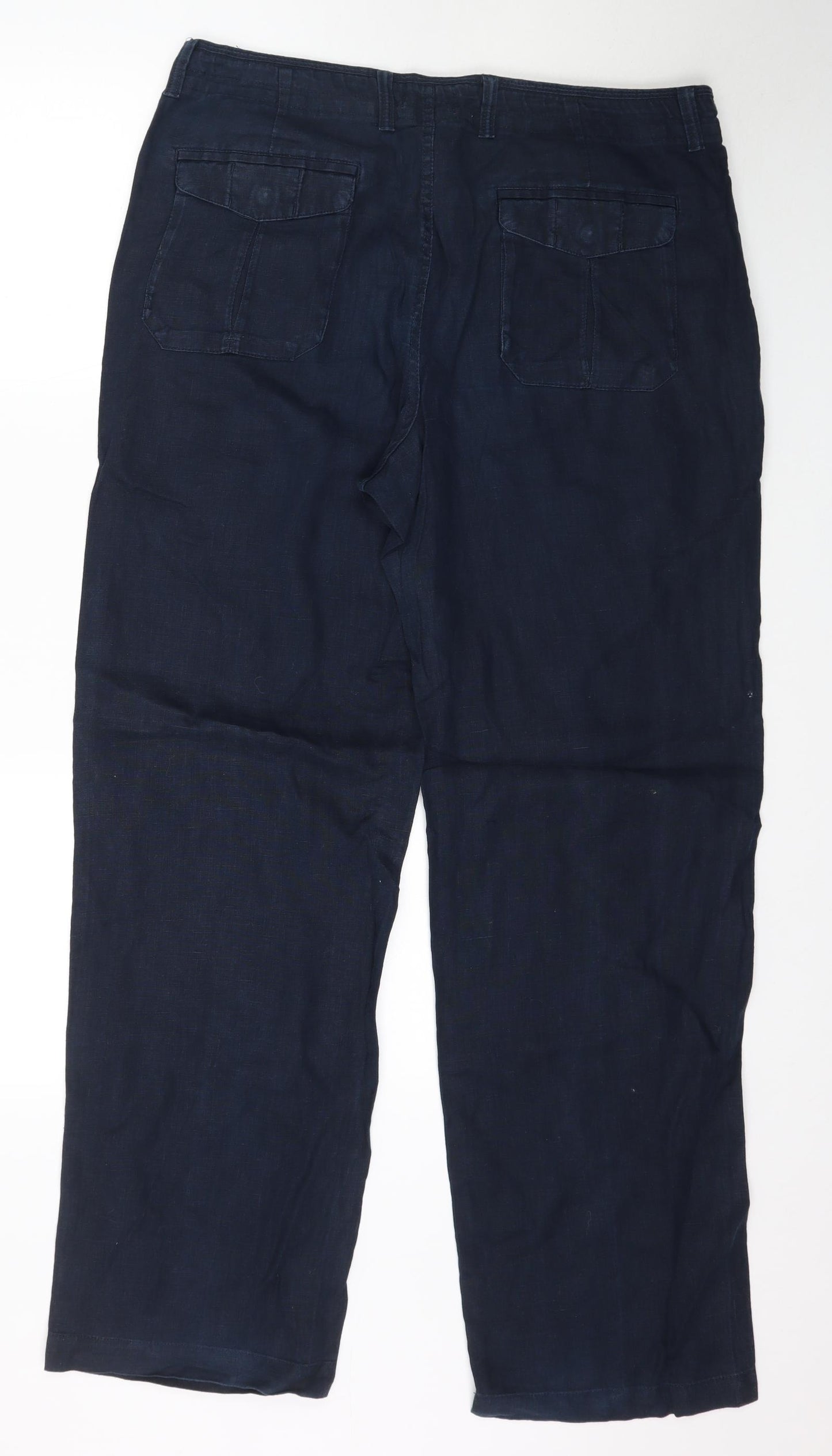 Marks and Spencer Womens Blue   Trousers  Size 36 in L33 in