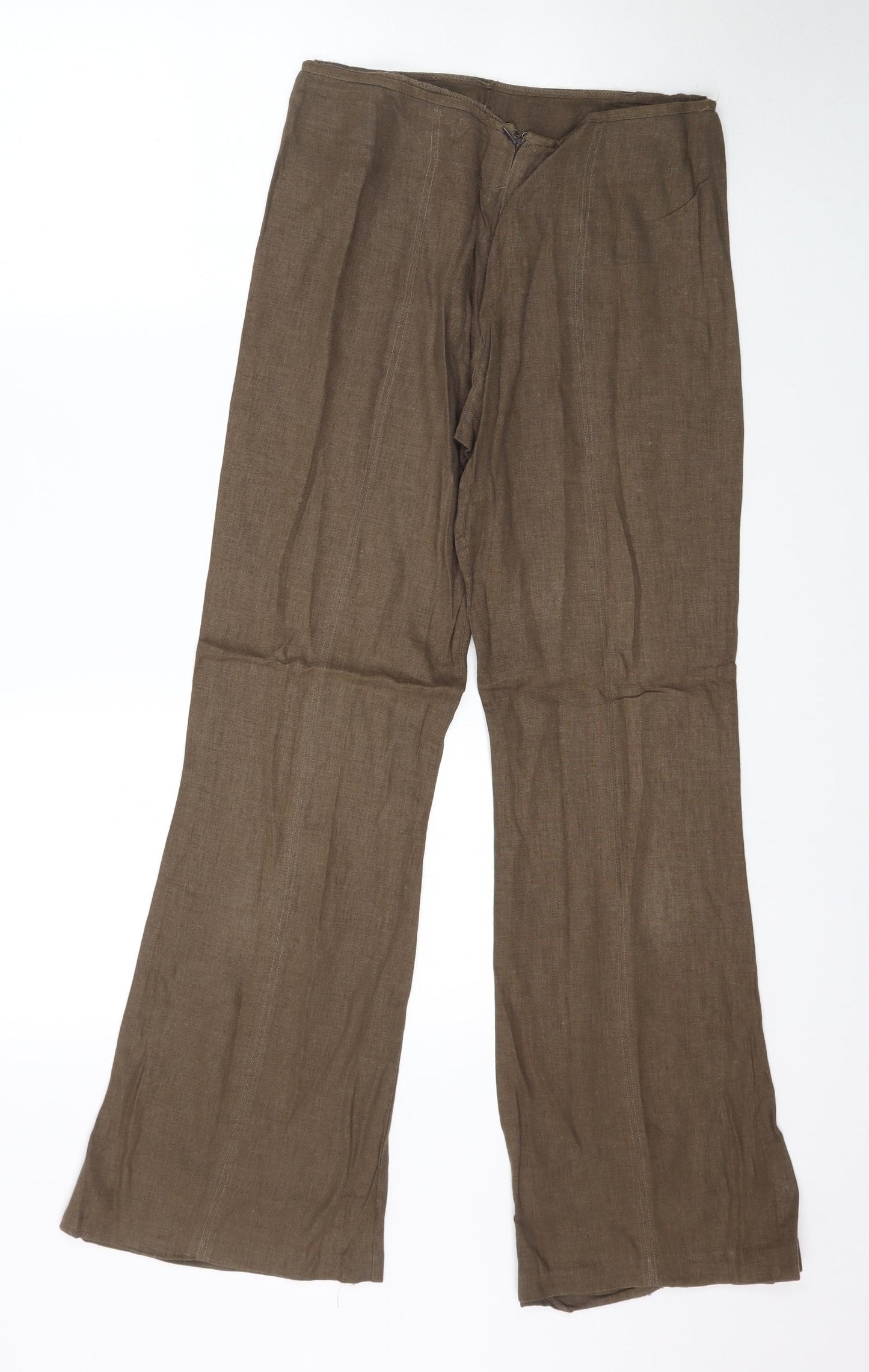 BAY Womens Brown   Trousers  Size 8 L30 in