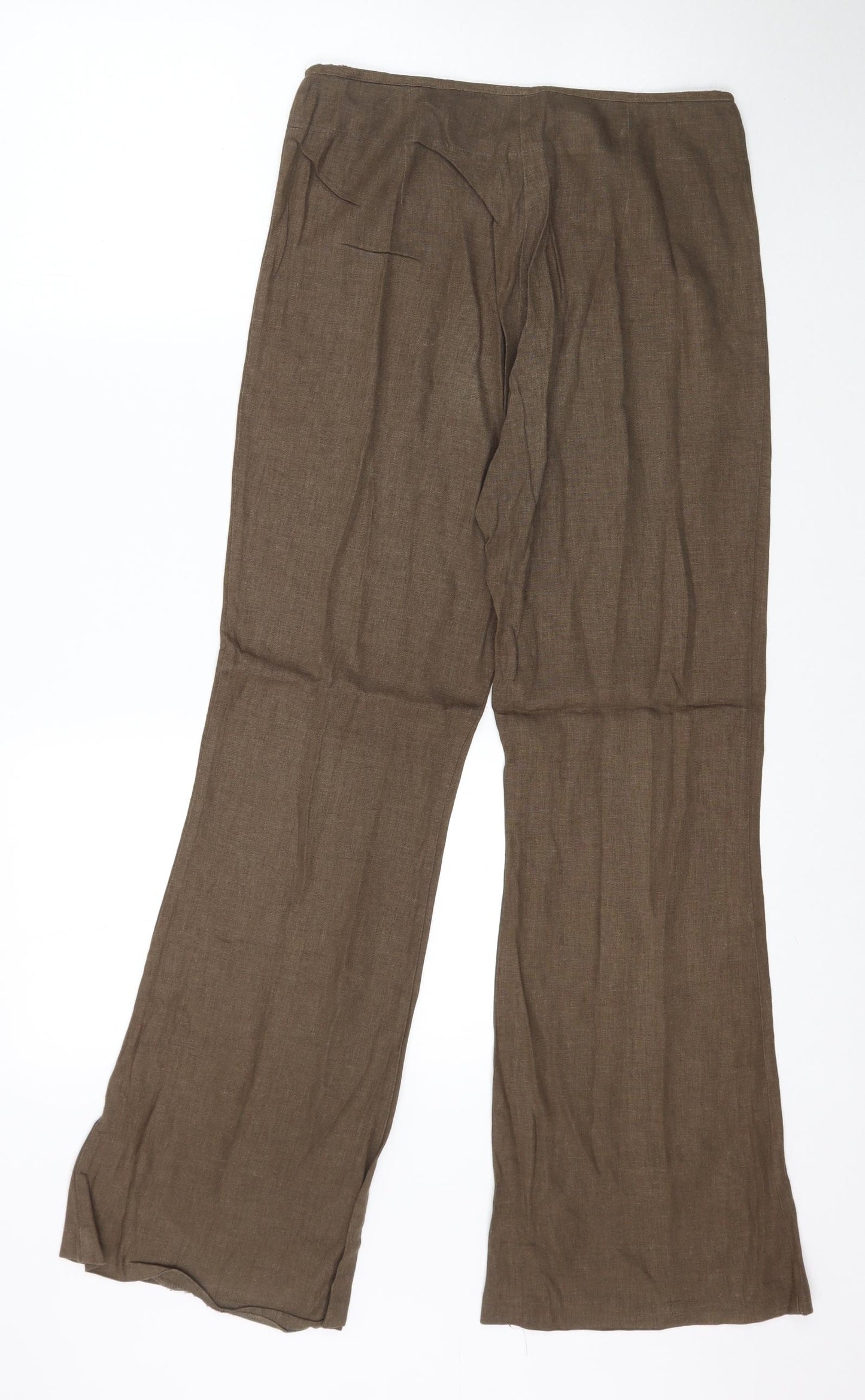 BAY Womens Brown   Trousers  Size 8 L30 in