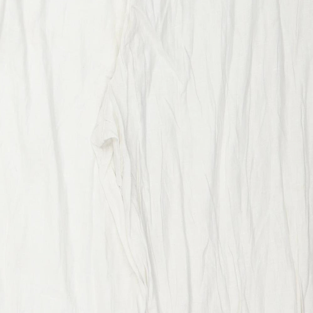 Love linen Womens White   Trousers  Size 20 L30 in