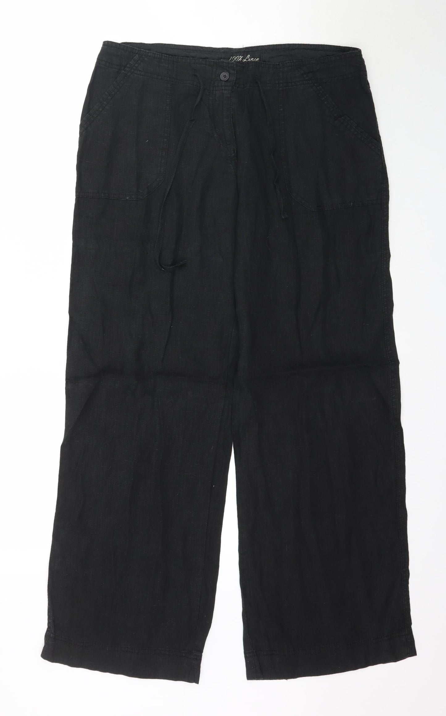 Atmosphere Womens Black   Trousers  Size 12 L30 in