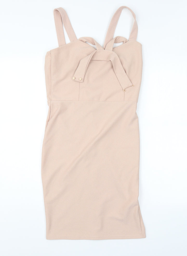 Edge Womens Pink   Pencil Dress  Size 12