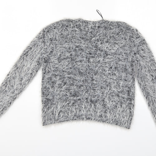 Divided Womens Grey   Pullover Jumper Size M