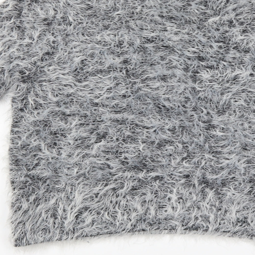 Divided Womens Grey   Pullover Jumper Size M